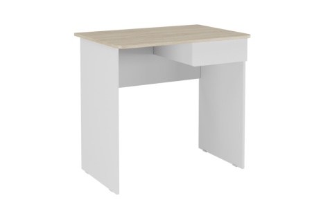 Компьютерный стол Diamond тип 1 дуб сонома / белый